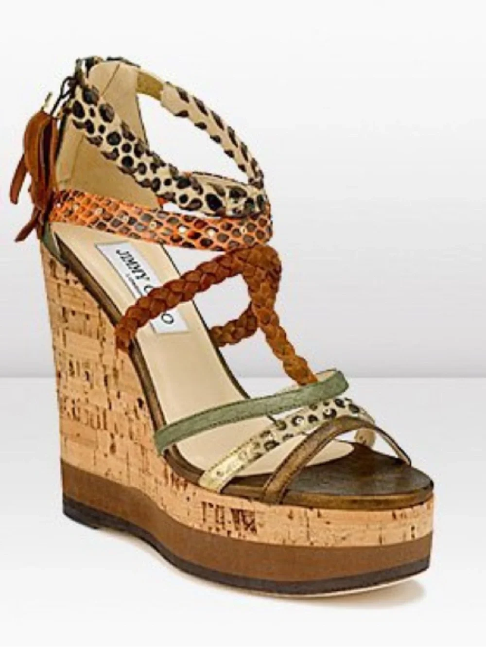 Jimmy Choo Vienna Platform Sandal Wedges